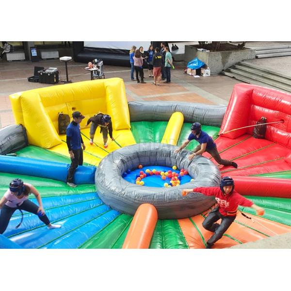 Гиппопотам Чов гигантских раздувных игр спорт человеческий голодный вниз с диаметра 6 м