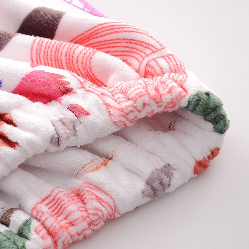 400gsm 75x140cm Print Wearable Bath Microfiber Towel 80% Polyester 20% Polyamide