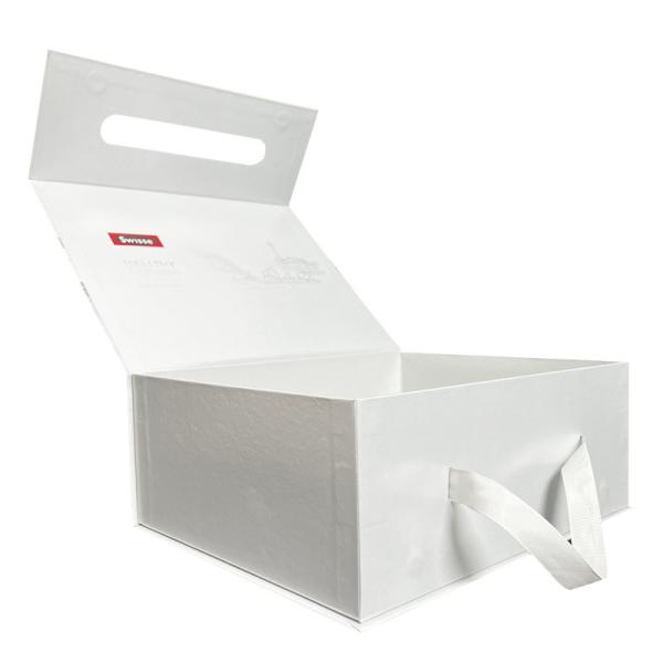 Белая подарочная коробка на заказ цветная печать жесткая для эфирных масел 3 упаковки