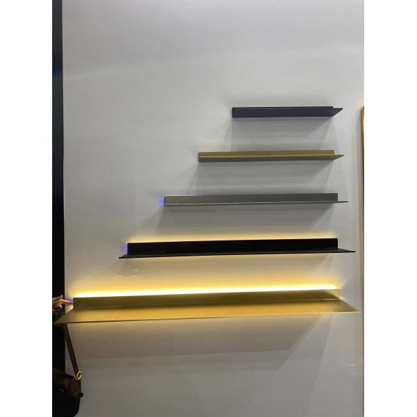 Design Aluminum 6063 Wall Shelf for Living Room Storage Practical and Stylish