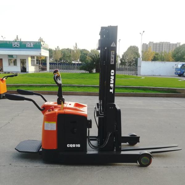 1t 1.5t 2t Electric Reach Truck steel PU Explosion-Proof Automatic Fork Lift CE ISO SGS