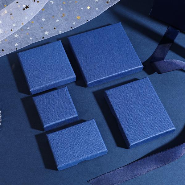 Заказ на заказ Custom Logo Printed Jewelry Box for Earrings Ring Necklace Bracelet (Заказ на заказ с напечатанным логотипом) Коробка для украшений для серёжек Кольцо Ожерелье