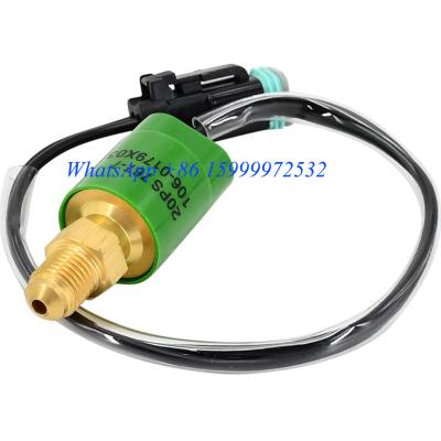 Sensor de interruptor de pressão 1060179 3095795 20PS767 106-0179 para escavadeira de trilhos Caterpillar 303CR 307B Peças sobressalentes de escavadeira