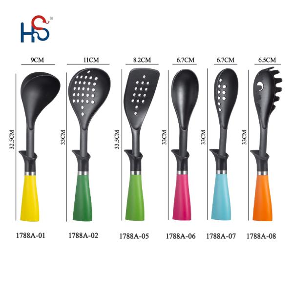 Home Kitchen Nylon Kitchen Tool Set Non-stick Cookware Set with ISO9001 Attestation