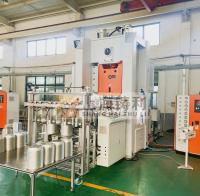 linha de produção dos recipientes da folha da máquina de perfuração da máquina da cartonagem da folha de prata da máquina 4m da cartonagem da folha 24kw