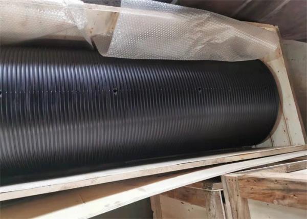 High Polymers Lebus Sleeve Black Color Customized Size For Construction