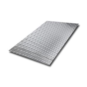304 2 mm T Chapa de aço inoxidável desenhada para pisos de edifícios