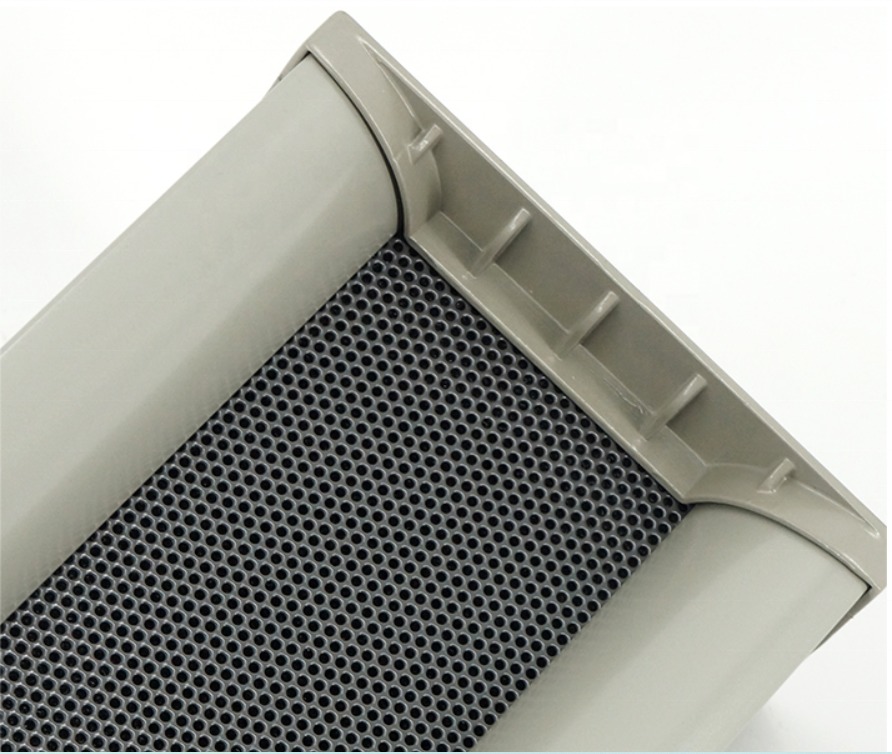 Two Way 100V Line Column Speakers 40W Aluminum PA Loudspeaker