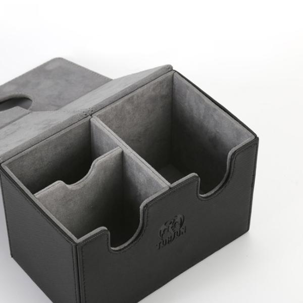 Кожа ПУ держателя коробки палубы двойника Ткг спортов 160+ для коллекционирования