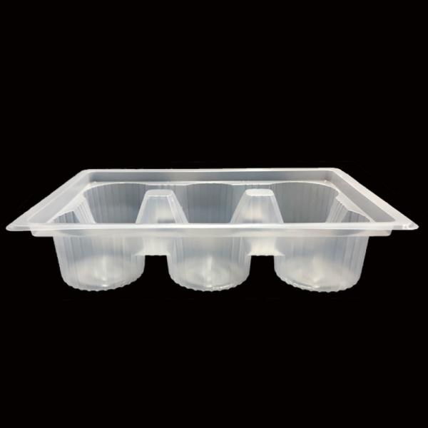 Multi Compartment Freezer Safe Blister Tray For Frozen Food Storage And Transportation