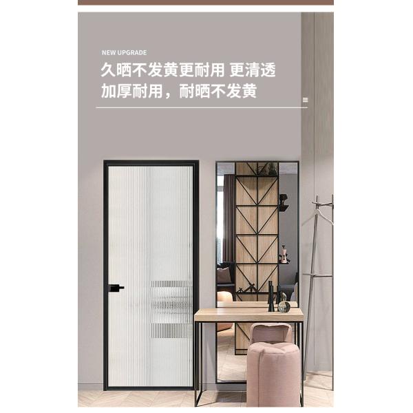 30/40/50/60/70/80/90/100/110/120/152CM Width Decorative Peel Stick Corrugated Glass Film for Explosion-Proof and Privacy