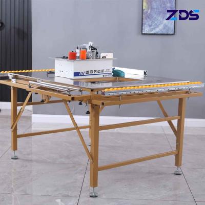 mobília Edgebander curvado reto de 0.4-0.6Mpa Mini Edge Banding Machine Wood