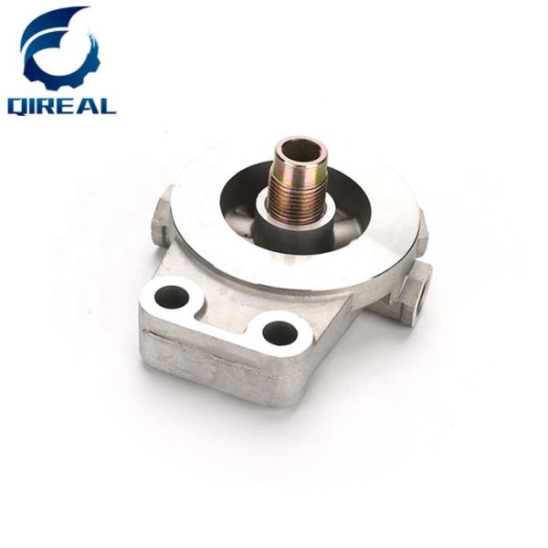 E320C E320B excavator part fuel filter head 196-8220 fuel filter bracket 1968220 for filter 1R-0751 Iron