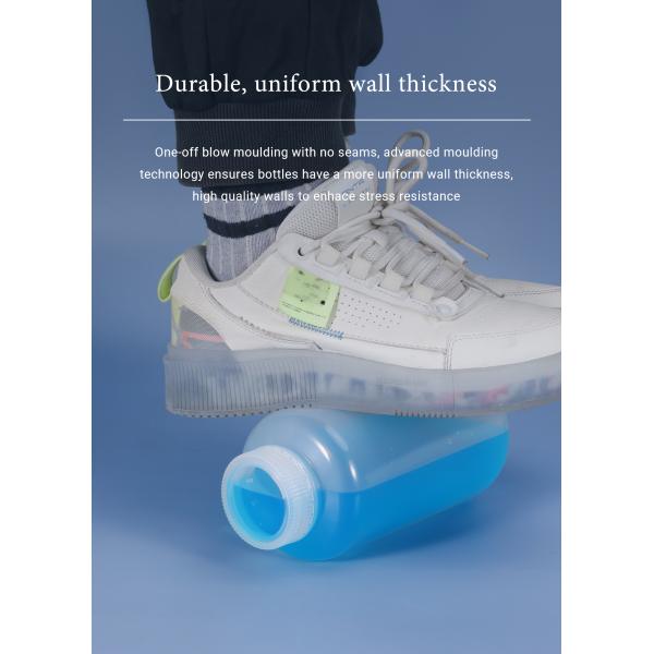 Customized Logo 250ml Wide-Mouth Plastic Clear Reagent Bottle Screw Cap for Medicine