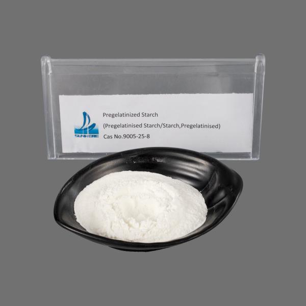 Pharmaceutical grade Pregelatinized Starch Powder 9005-25-8 for Disintegrants and Diluents