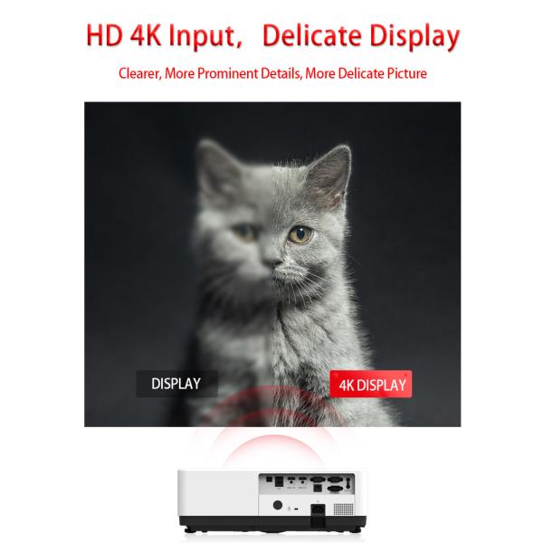 3LCD 3D лазерный проектор 7000 люмен Проектор для проектирования