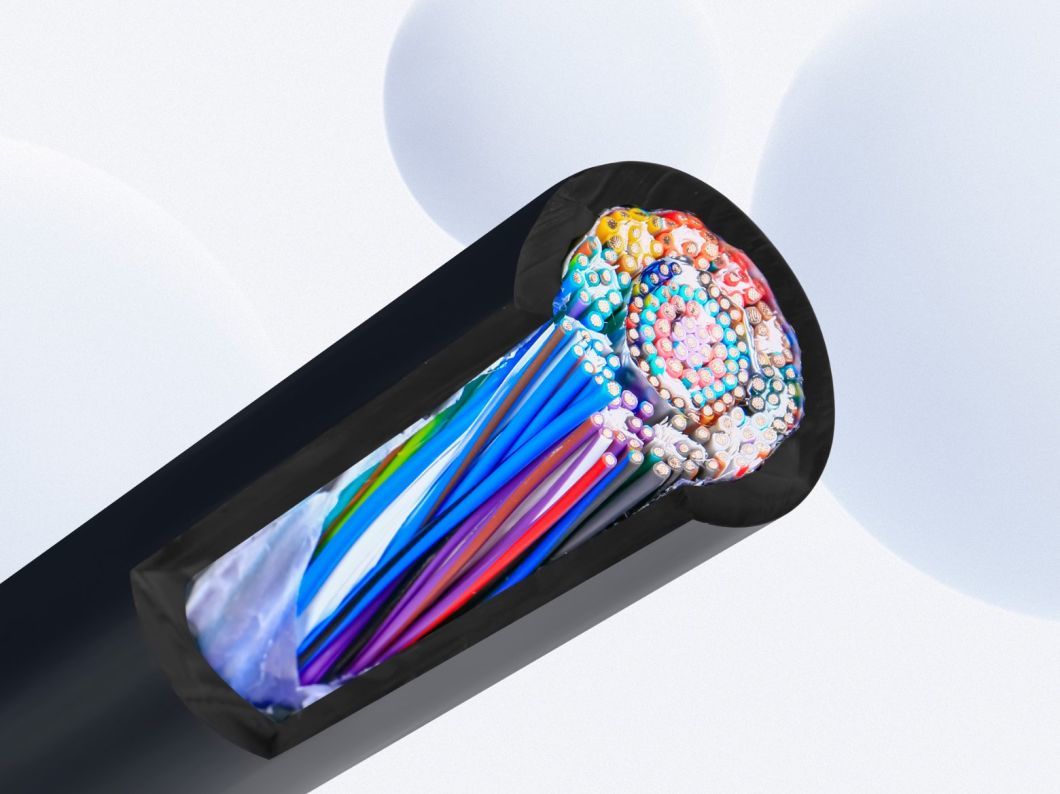 High Temperature Soft Silicone Wire Cable Construction with Stranded Copper Conductor