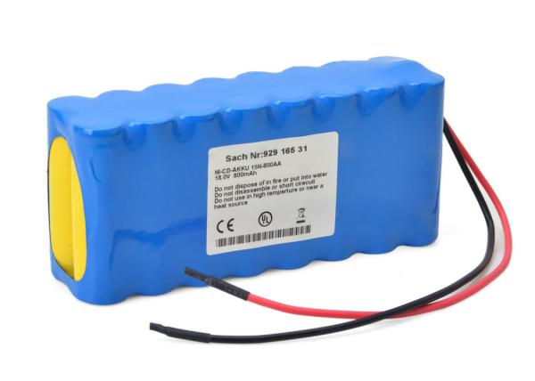 Nickel Defibrillator 18V 800mah Rechargeable Batteries For GE Responder 1000