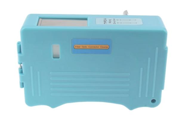 Blue Optical Fiber Testing Tools Universal Fiber Connector Cleaner