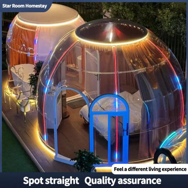 Outdoor Transparent Star Spare Room Homestay Hotel Dining Outdoor Courtyard Mobile Sun Room Tent
