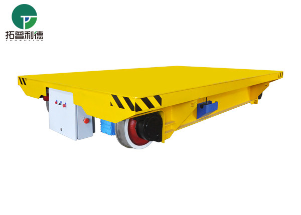 Safety Sensors Control Plant 15t Copper Billet Railway Transfer Cart