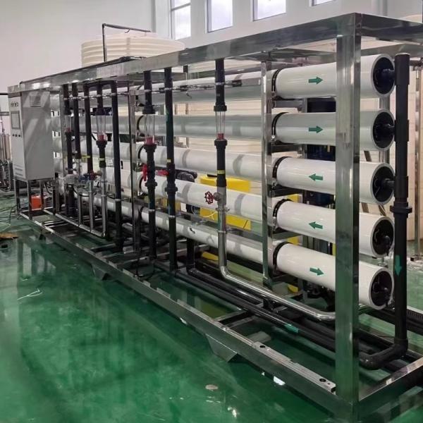500LPH Stainless Steel RO Water Treatment System with 4-Stage Filtration