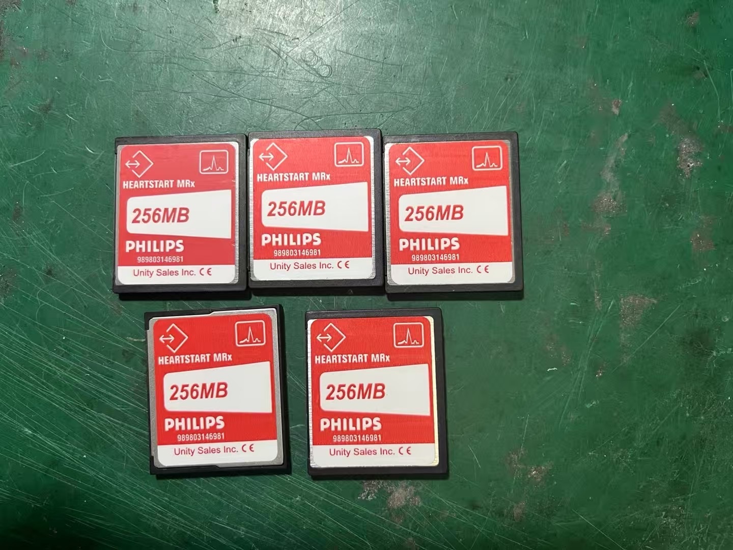 PHILIP M3535A/M3536A Defibrillator SD Card PN 989803146981；256mb