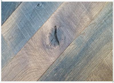 Oak parquet flooring , UV lacquer,Brushed, smoked, 15/4*600*600mm