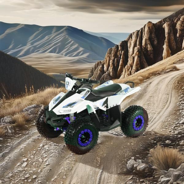 1200W48V Electric ATV Shaft Driving 4 Wheeler Kids Electric Quad Four Wheeler with CE 2024