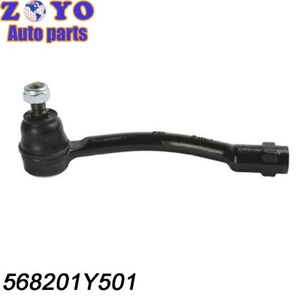 Stainless Steel Ball Joint Tie Rod End 56820-1Y501 for Kia Picanto 2014 Black