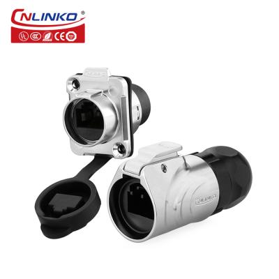 Customized Cable Industrial RJ45 Connector Waterproof Ip68 for Signal Transfer