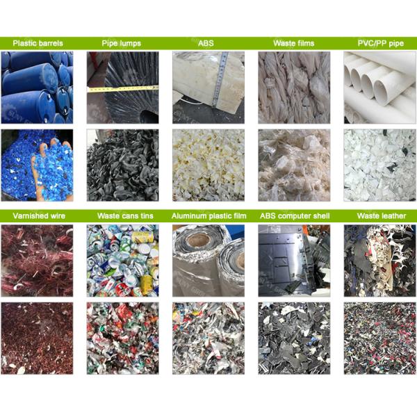 ZYDZS-800 Скрап пластиковой пленки Shredder одноостровная шредерная машина