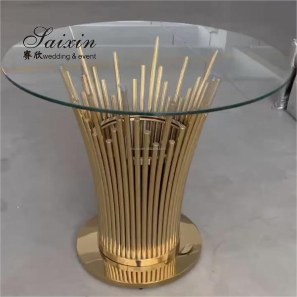 Уникальный золотой сладости акриловый столик торта столик для свадебной вечеринки