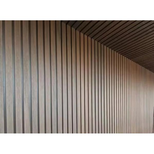 Plastic Wood Composite Facade Panels Custom Length 159mm x 23mm x Customizable Length