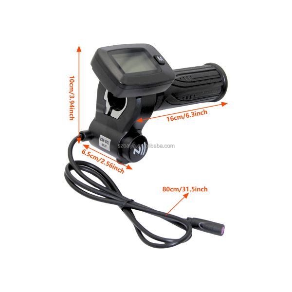 Electric Bike Throttle With Brushless Motor Waterproofed And Adjustable Speed For Tuttio Soleil01 E-Bike