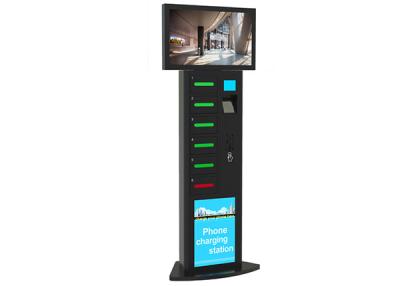 Estação de Carregamento de Telefone Multi Funcionada com Moedas Personalizada Kiosco Com Sinalização Digital LCD de 32 polegadas
