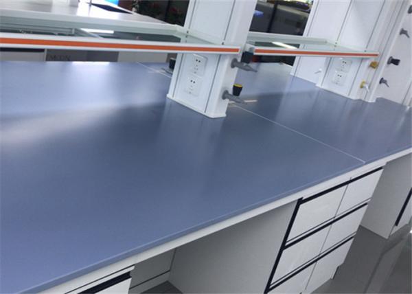 Chemical / Heat Resistance Laboratory Worktops Epoxy Resin Customized Size
