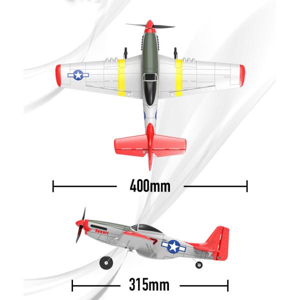 Four-channel Remote Control RC Glider Plane for Adults and Kids Radio Control Style