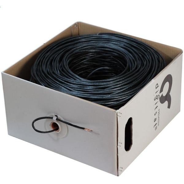 Сели на мель кабель етернет кабеля камеры слежения силы ККА/КАТ6 1000фт, медь твердого тела 23 АВГ