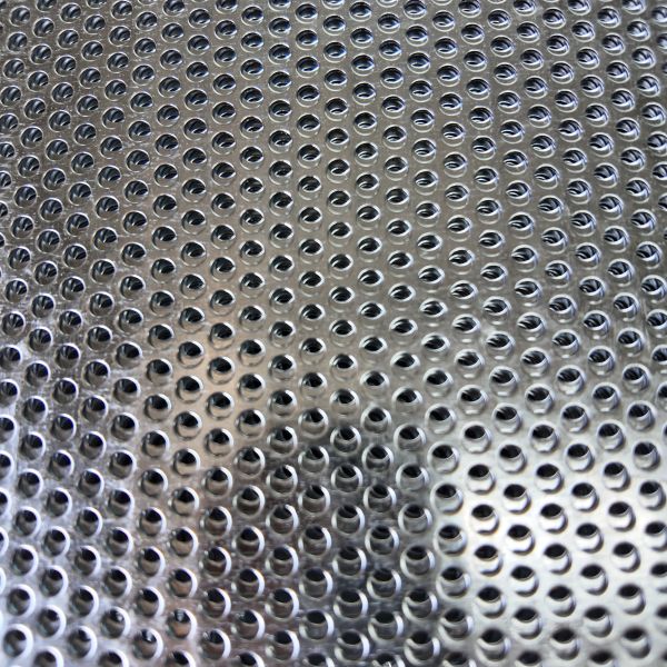 Custom Round Hole Perforated Stainless Steel Sheet For Vibrating Screens