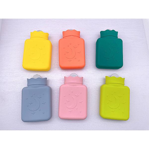 2 литровая силиконовая бутылка с горячей водой с винтовой крышкой Силиконовый мешок с горячей водой