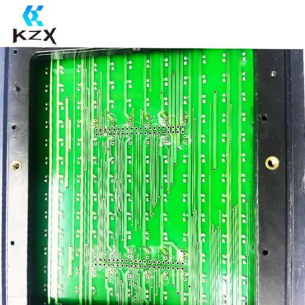 Industrial Control Electronic PCB Assembly 0.5oz Copper Thickness With Red Silkscreen Color