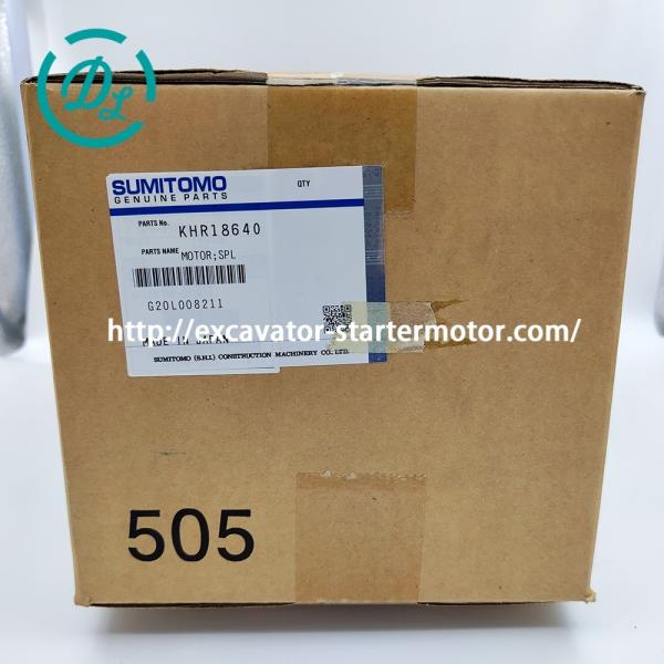 Sumitomo KHR18640 Blower Motor Assembly 24V para el SH75X-3B y el SH135X-3B