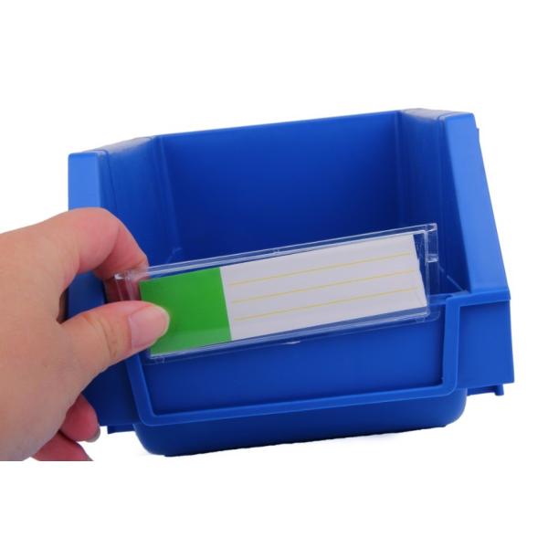 Heavy Duty Plastic Shelf Bins for Industrial Parts Storage & Warehouse Organization