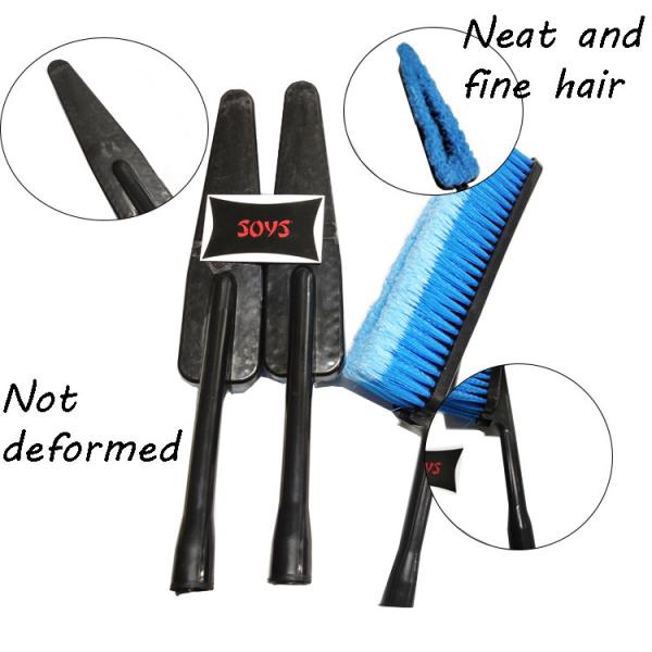 PET Car Cleaning Brushes 24cm Short Handle Microfibre Wheel Brush