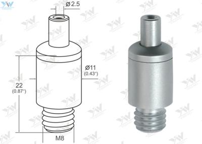 Satin Plated Brass Cable Gripper / Steel Wire Hanging Systems Self Locking