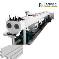 Plastic Pipe Extrusion Production Machine Conical Twin Screw for PVC HDPE PPR Drainage Water Sewage Electric Conduit Hose Tube