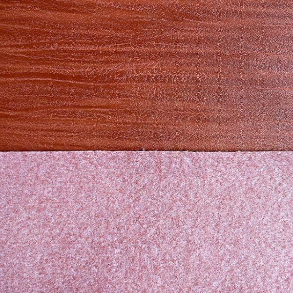 Non Woven Backing Tree Patent PU Leather Material For Shoes
