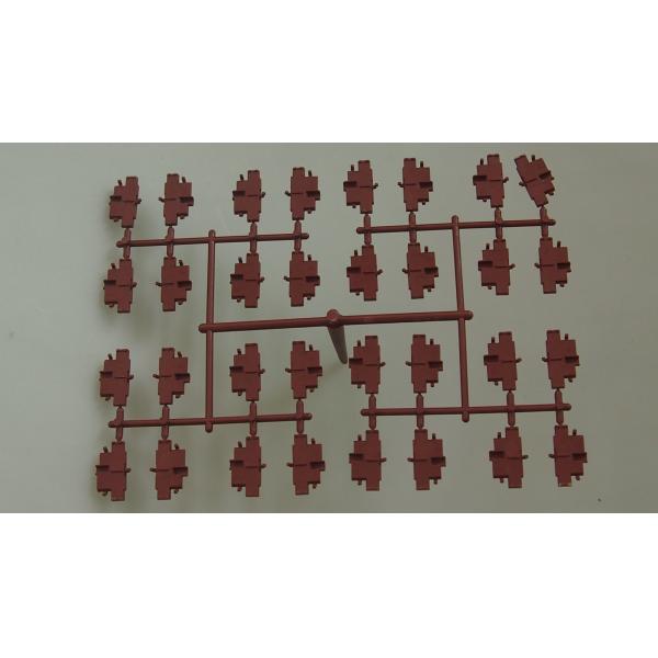 Multi инжекционный метод литья полости PA66, инжекционный метод литья точности FDAC пластиковый