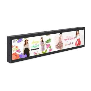 Display LCD de tipo barra personalizado para parede montada no chão
